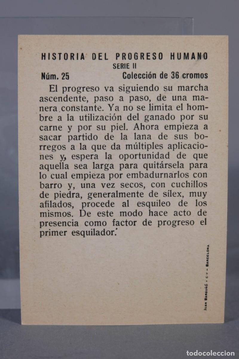 Coleccionismo cromos antiguos: HISTORIA DEL PROGRESO HUMANO - 12 CROMOS SERIE 6 - EDICIONES BARSAL - Foto 19