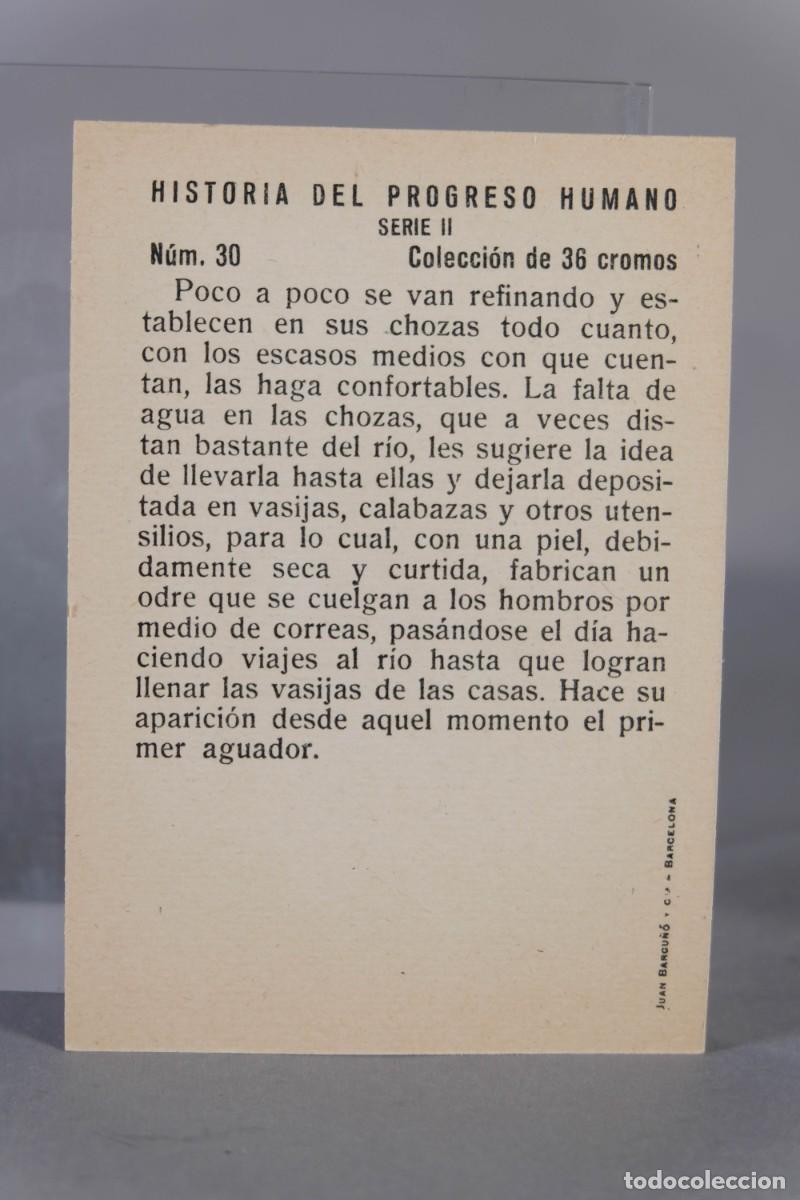 Coleccionismo cromos antiguos: HISTORIA DEL PROGRESO HUMANO - 12 CROMOS SERIE 6 - EDICIONES BARSAL - Foto 25
