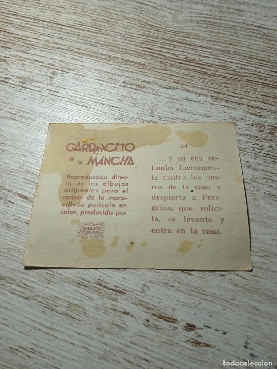 Coleccionismo cromos antiguos: Cromo N&deg; 24 Garbancito de la mancha - Foto 2