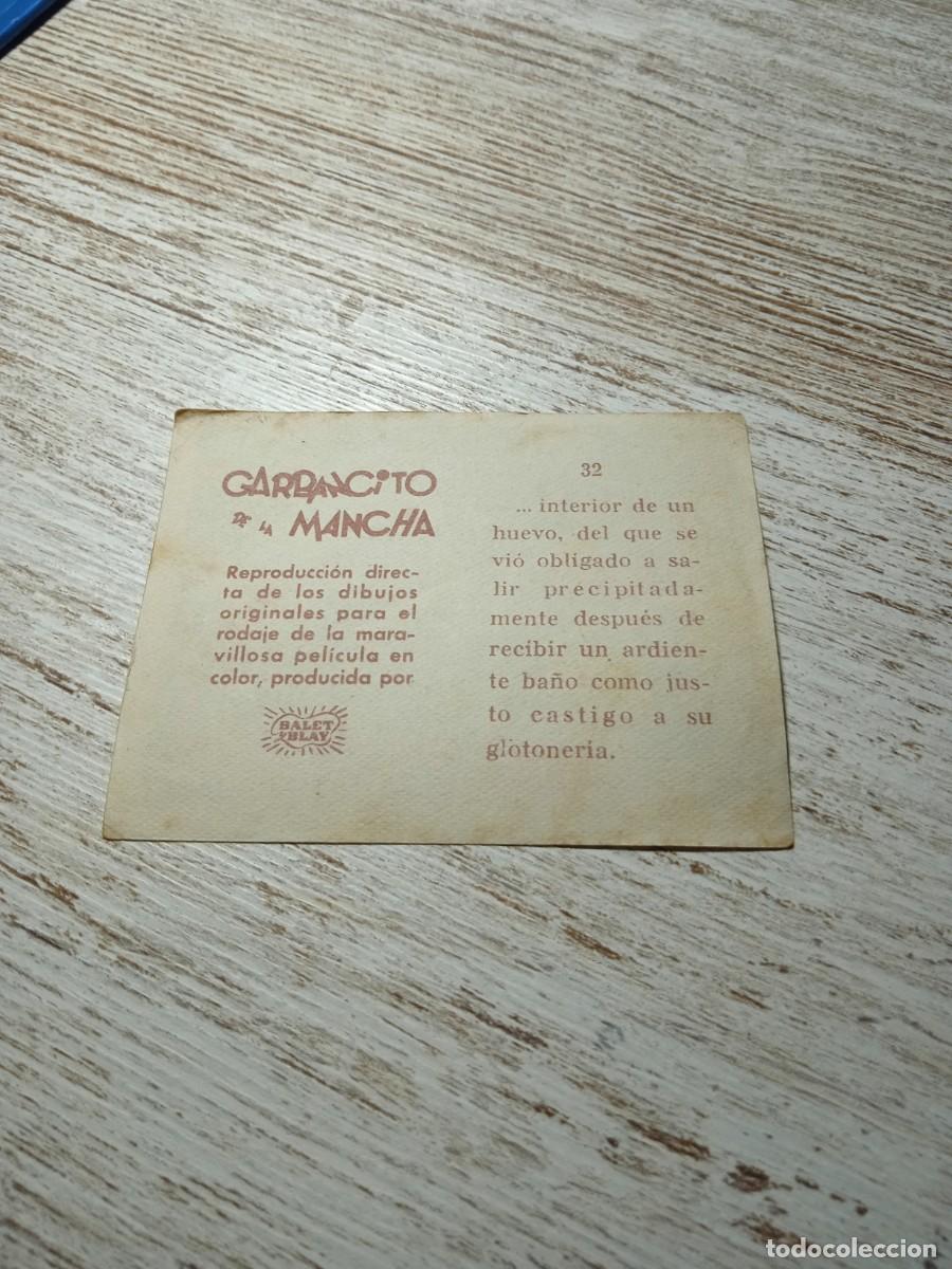 Coleccionismo cromos antiguos: Cromo N&deg; 32 Garbancito de la mancha - Foto 2