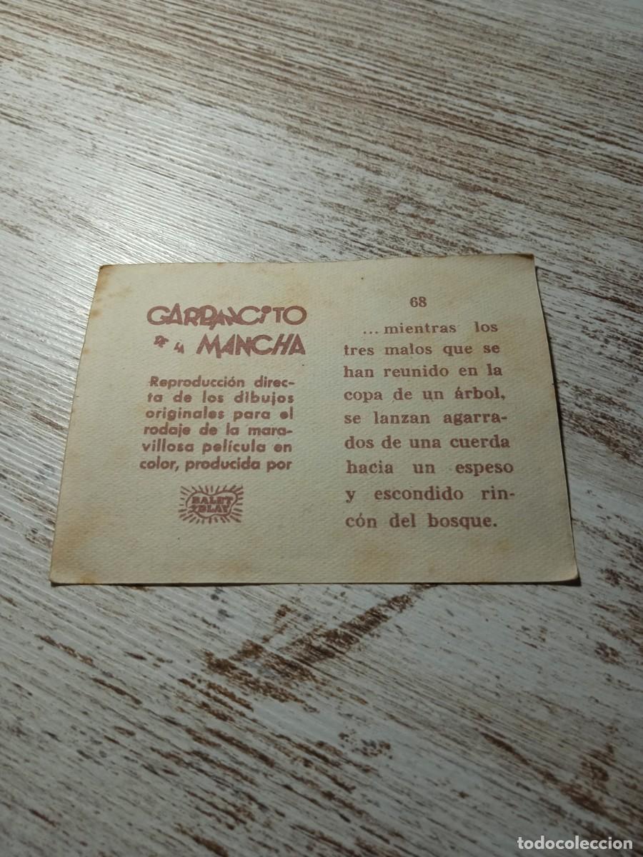 Coleccionismo cromos antiguos: Cromo N&deg; 68 Garbancito de la mancha - Foto 2