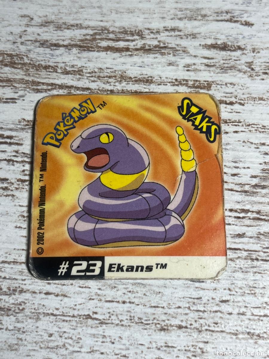 Coleccionismo cromos antiguos: Tazo N&deg; 23 Pok&eacute;mon staks 2002 - Foto 1