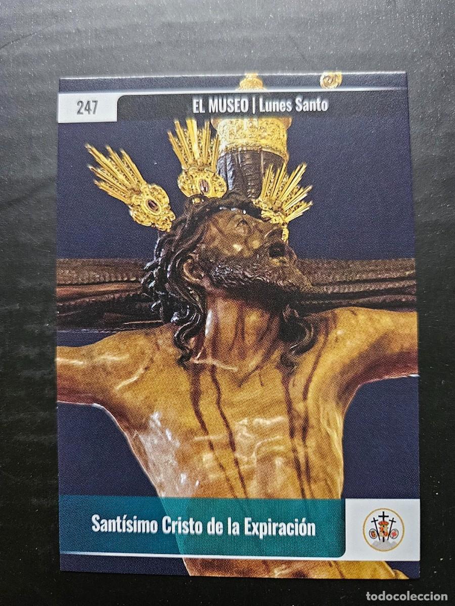 Sammeln alte Sammelbilder: N&ordm; 247 STMO CRISTO EXPIRACION EL MUSEO HOLY CARDS SEMANA SANTA SEVILLA 2026