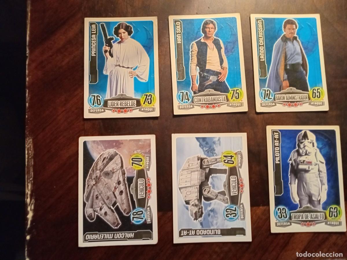Coleccionismo cromos antiguos: CROMOS - STAR WARS - CARTAS COLECCIONABLE - - Foto 1