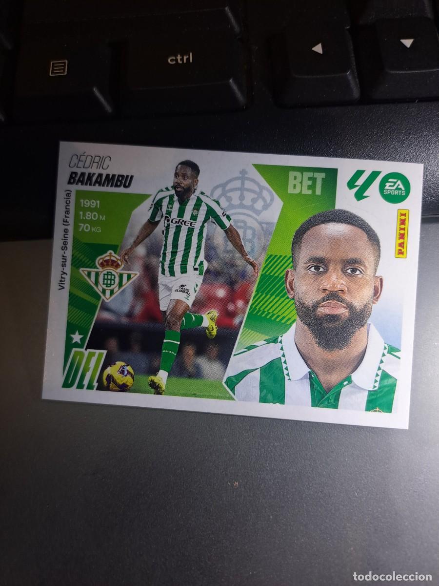 Colecionismo Cromos antigos: CROMO BAKAMBU 19 BETIS LIGA 25 26 2025 2026 ESTE PANINI NUNCA PEGADO
