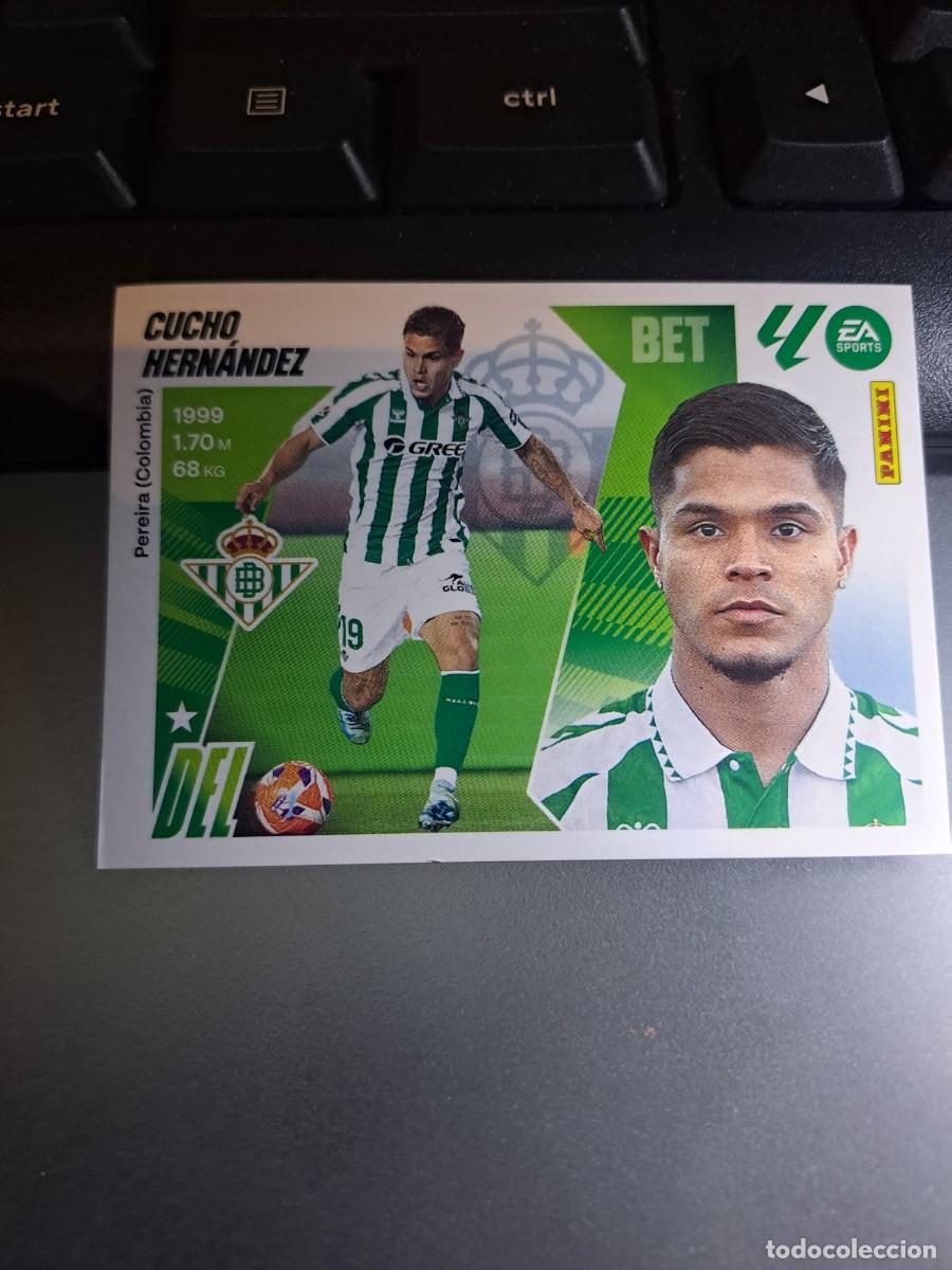 Collezionismo Figurine antiche: CROMO CUCHO HERNANDEZ 20 BETIS LIGA 25 26 2025 2026 ESTE PANINI NUNCA PEGADO