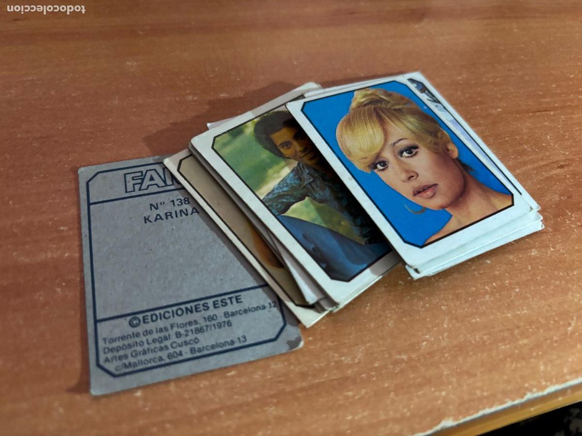 Coleccionismo cromos antiguos: FANS LOTE CROMOS EDICIONES ESTE. NUNCA PEGADOS (P6) - Foto 1