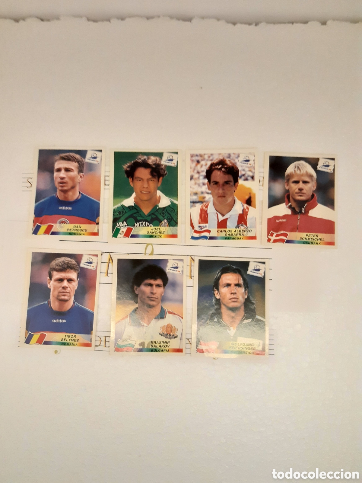 Coleccionismo cromos antiguos: Cromos Panini Danone Francia 98 Danone - Foto 1