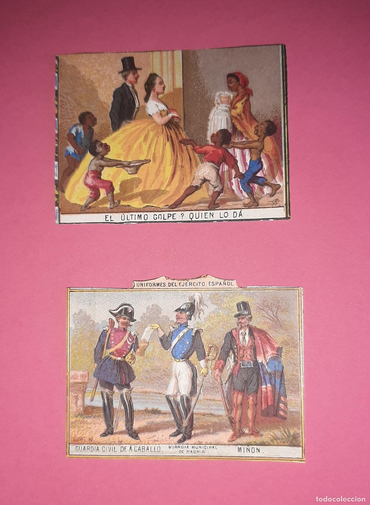 Coleccionismo cromos antiguos: CROMO UNIFORMES DEL EJ&Eacute;RCITO ESPA&Ntilde;OL - Foto 1