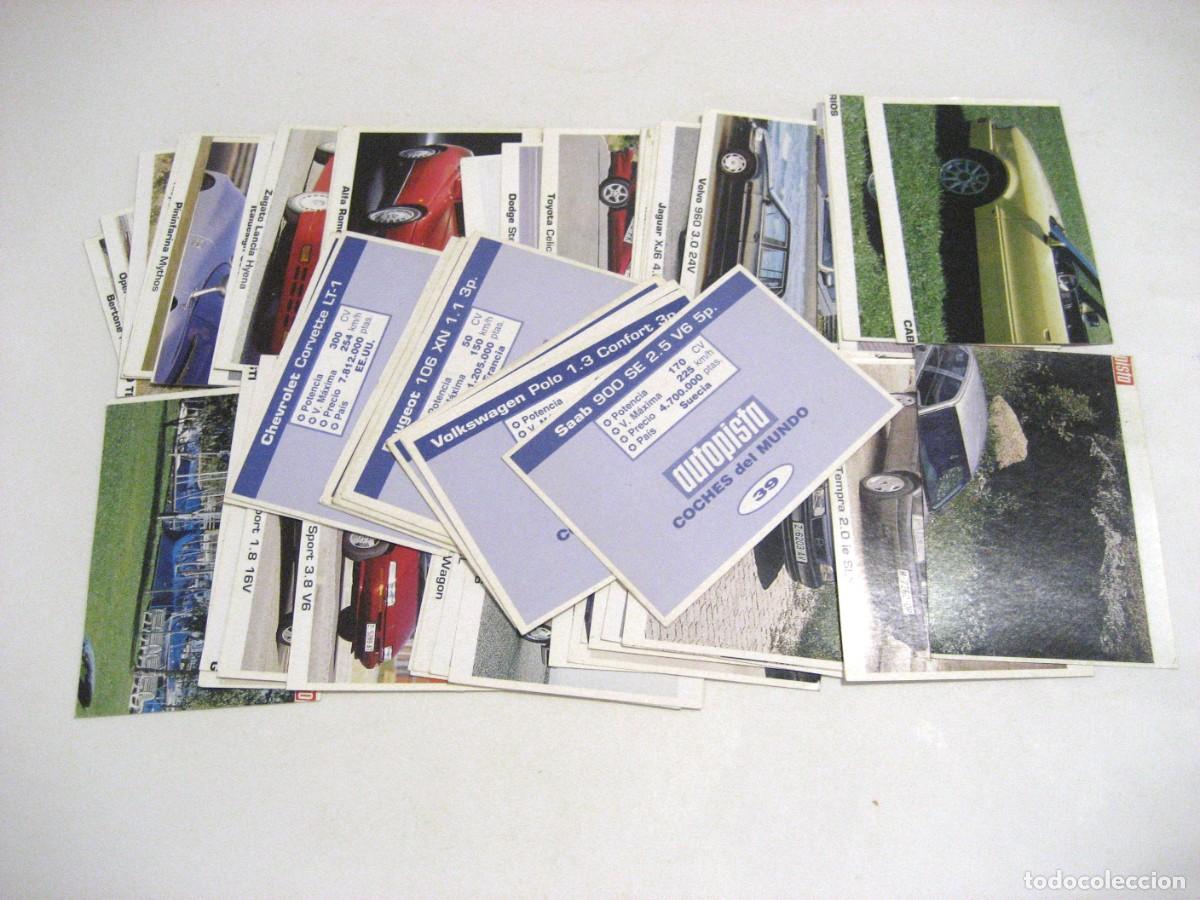 Coleccionismo cromos antiguos: LOTE DE 70 CROMOS AUTOPISTA. MAGIC BOX. - Foto 1