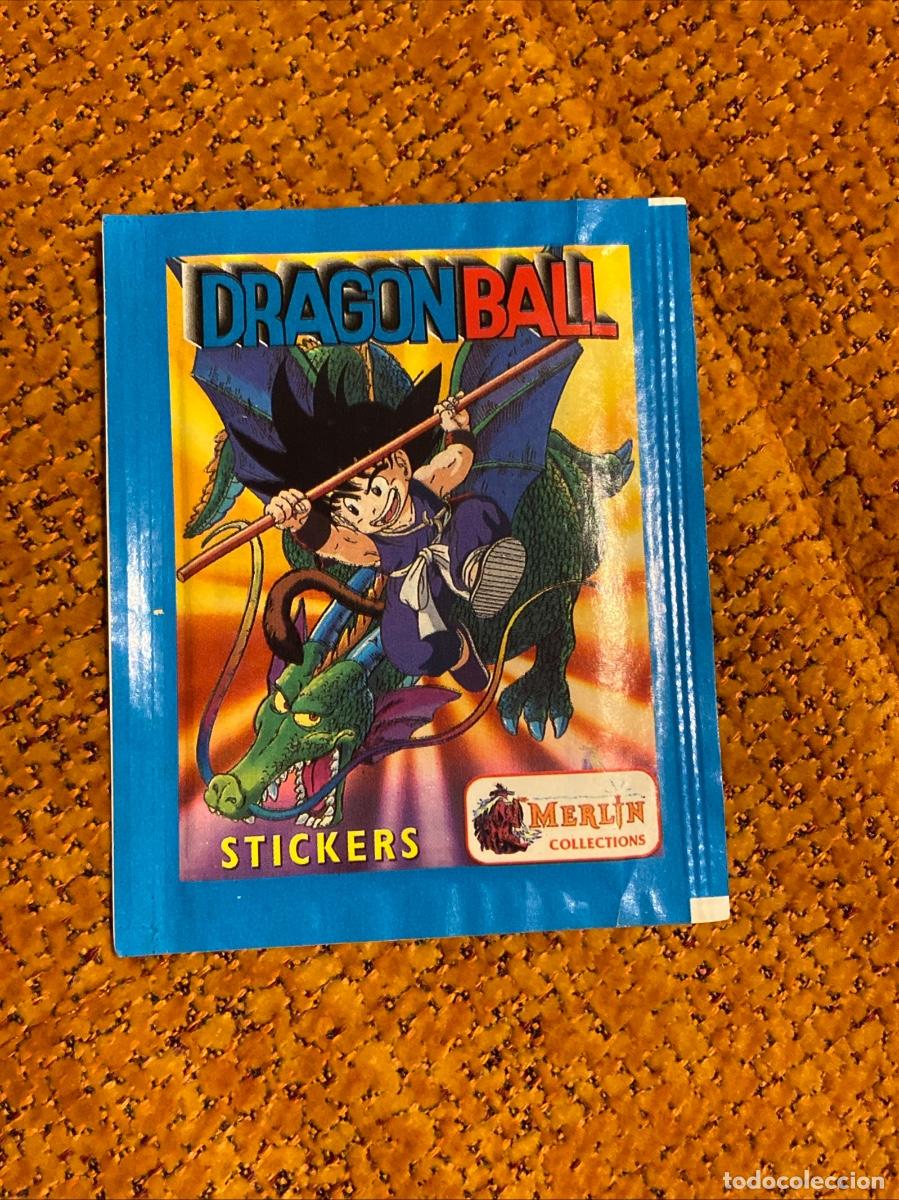 Coleccionismo cromos antiguos: Sobre sin abrir dragon ball merlin - Foto 1