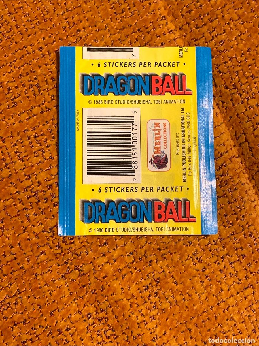 Coleccionismo cromos antiguos: Sobre sin abrir dragon ball merlin - Foto 2