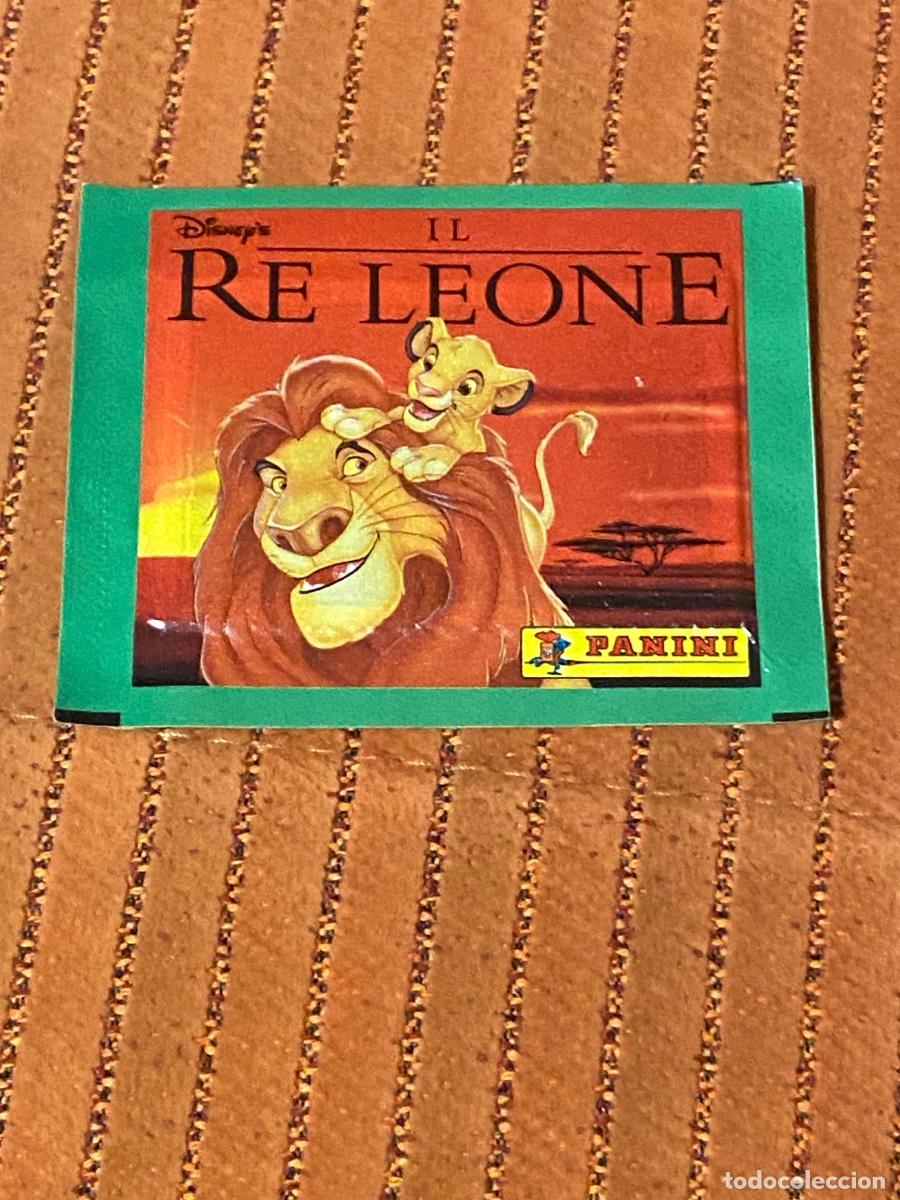Coleccionismo cromos antiguos: Sobre de cromos Rey Leon sin abrir - Foto 1