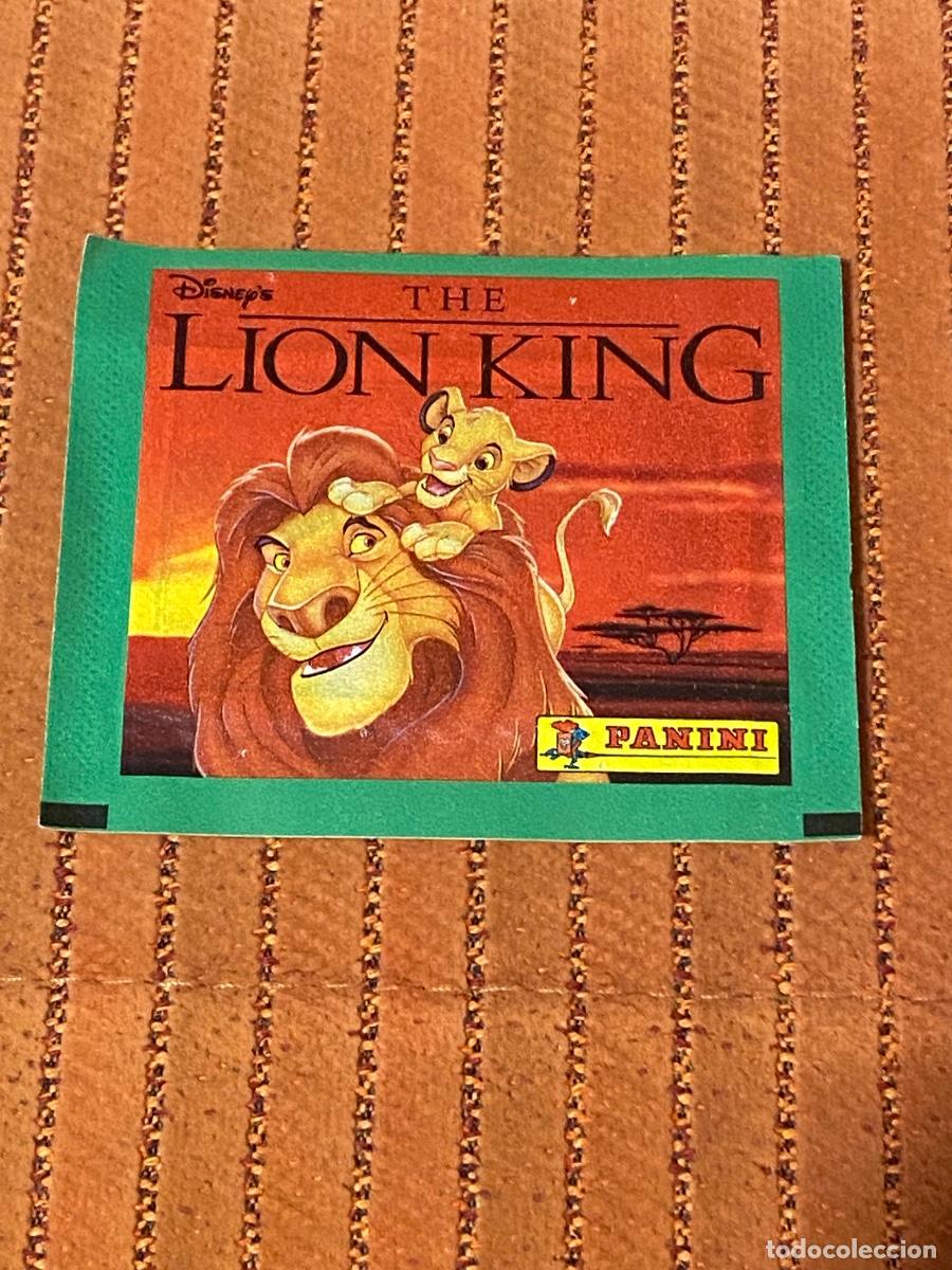 Coleccionismo cromos antiguos: Sobre de cromos Rey Leon sin abrir - Foto 1
