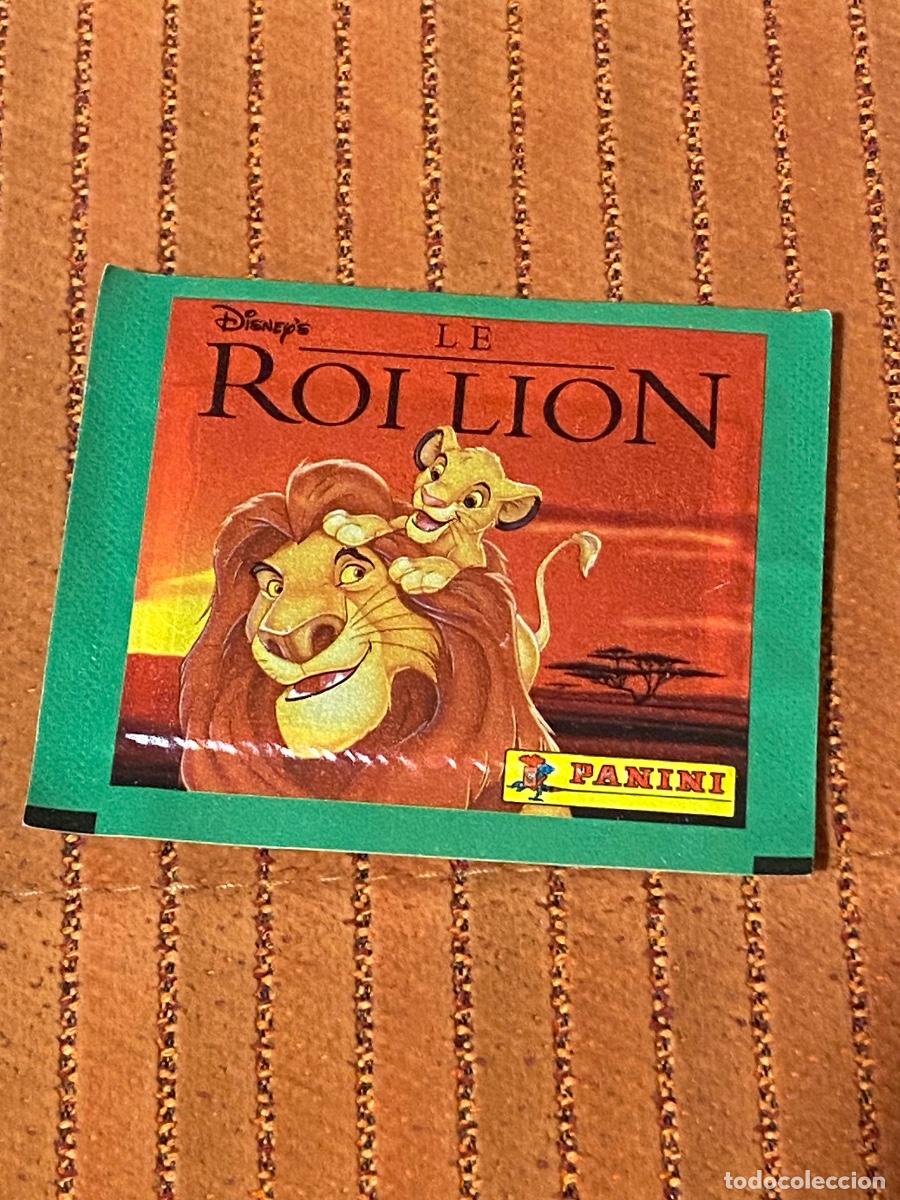 Coleccionismo cromos antiguos: Sobre de cromos Rey Leon sin abrir - Foto 1