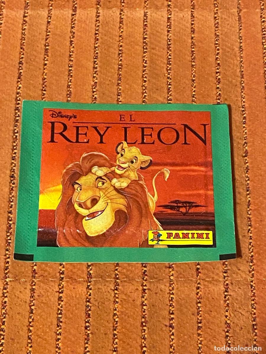Coleccionismo cromos antiguos: Sobre de cromos Rey Leon sin abrir - Foto 1
