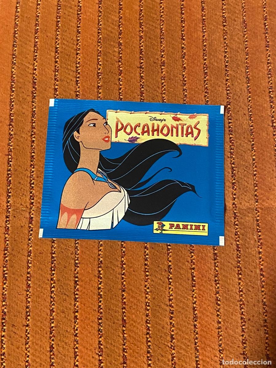 Coleccionismo cromos antiguos: Sobre de cromos sin abrir Pocahontas - Foto 1