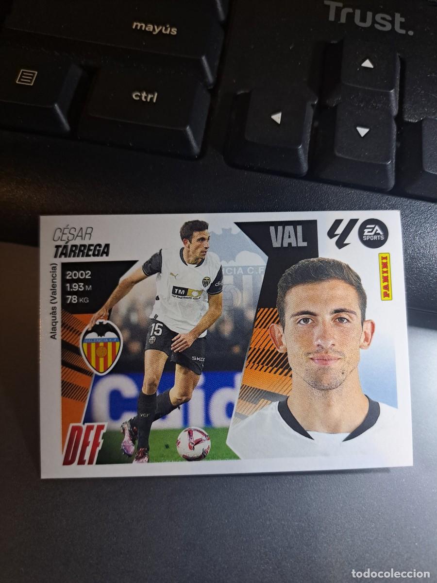 Collectable Antique Stickers: CROMO TARREGA 8 VALENCIA LIGA 25 26 2025 2026 ESTE PANINI NUNCA PEGADO