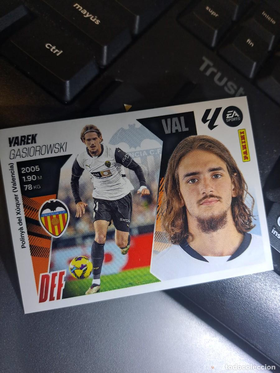Coleccionismo cromos antiguos: CROMO YAREK 9A 9 A VALENCIA LIGA 25 26 2025 2026 ESTE PANINI NUNCA PEGADO