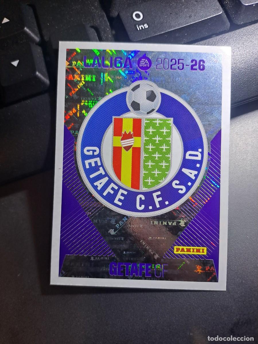 Collezionismo Figurine antiche: CROMO ESCUDO 1 GETAFE 1 LIGA 25 26 2025 2026 ESTE PANINI NUNCA PEGADO