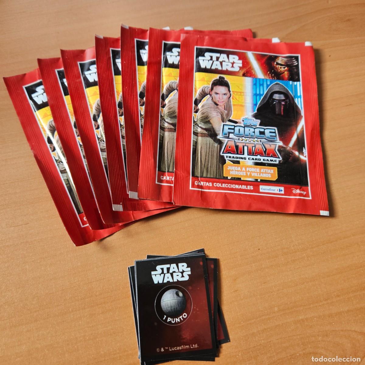 Coleccionismo cromos antiguos: Sobres Cromos STAR WARS Sin Abrir - Foto 2