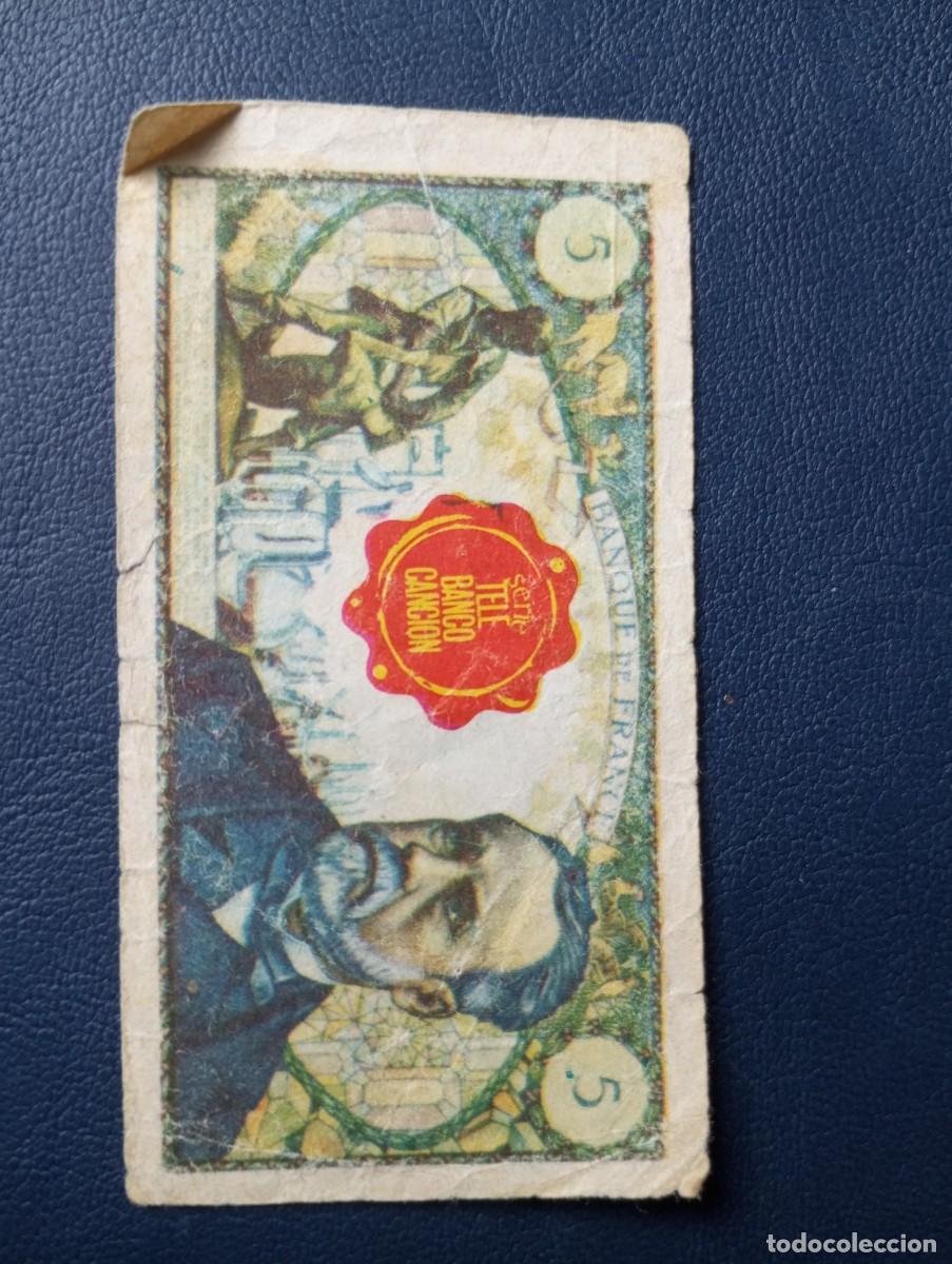Collezionismo Figurine antiche: CROMO 5 FRANCOS, FRANCIA, TELE BANCO CANCI&Oacute;N