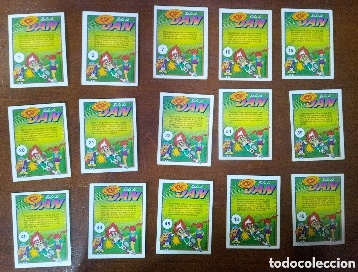 Coleccionismo cromos antiguos: 30 Cromos Bola de Dan - Foto 2