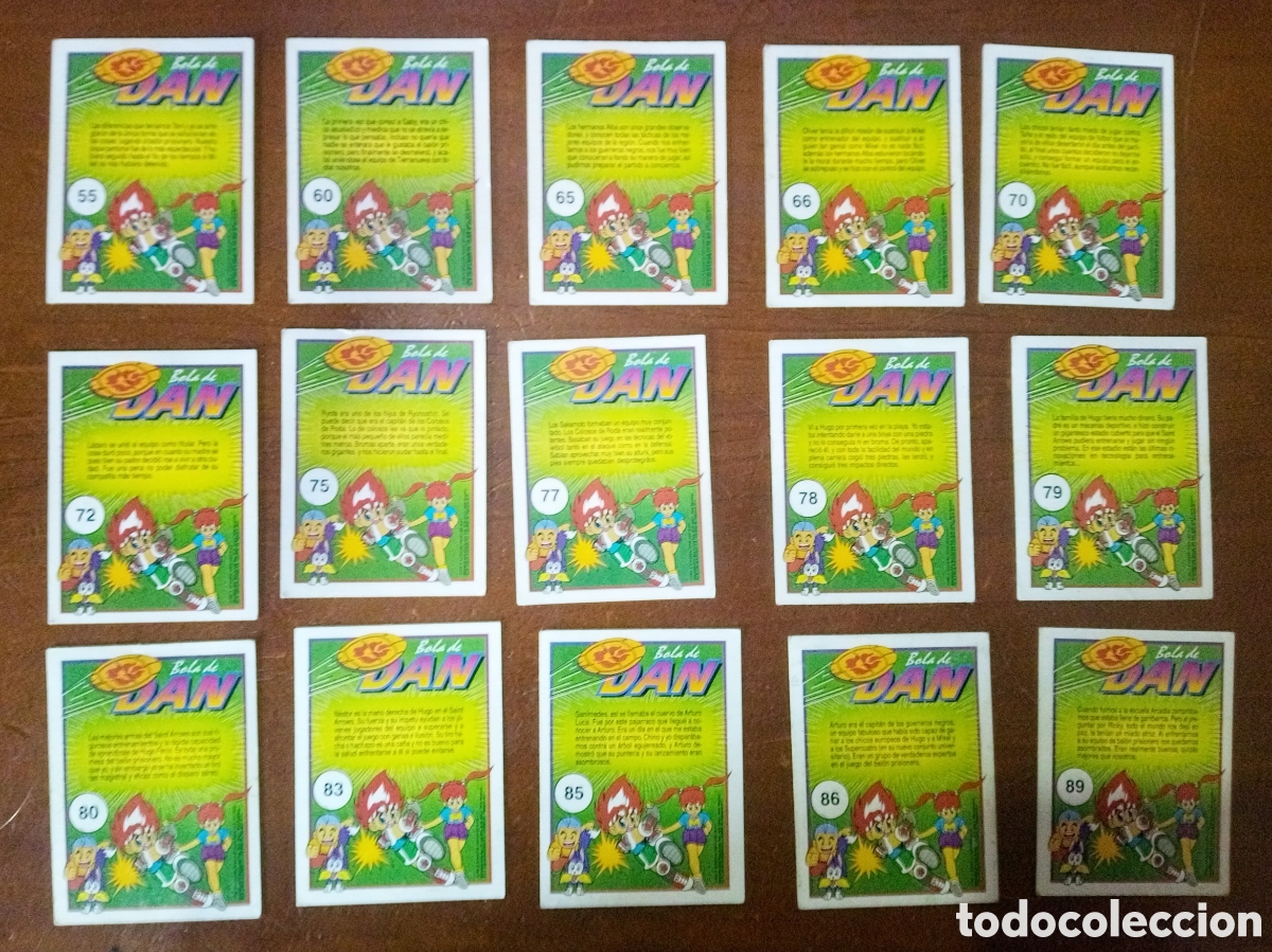 Coleccionismo cromos antiguos: 30 Cromos Bola de Dan - Foto 4