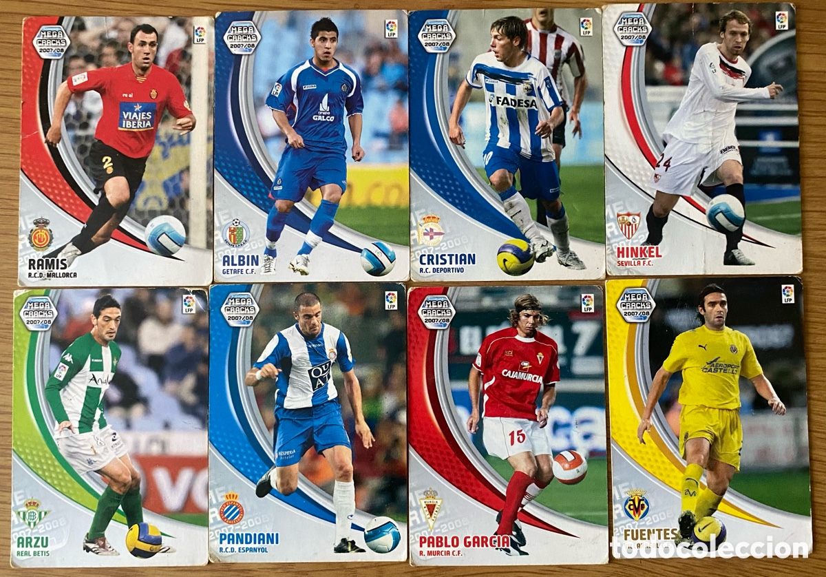 Coleccionismo cromos antiguos: Cromos Meca Cracks 2007/08 - Foto 1