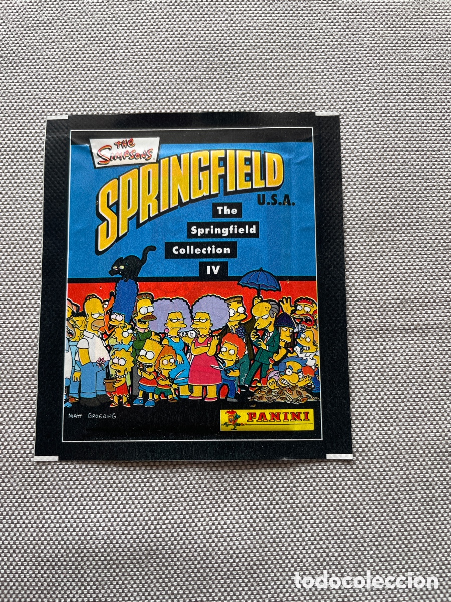 Coleccionismo cromos antiguos: THE SIMPSONS Sobre de cromos sin abrir - Foto 1