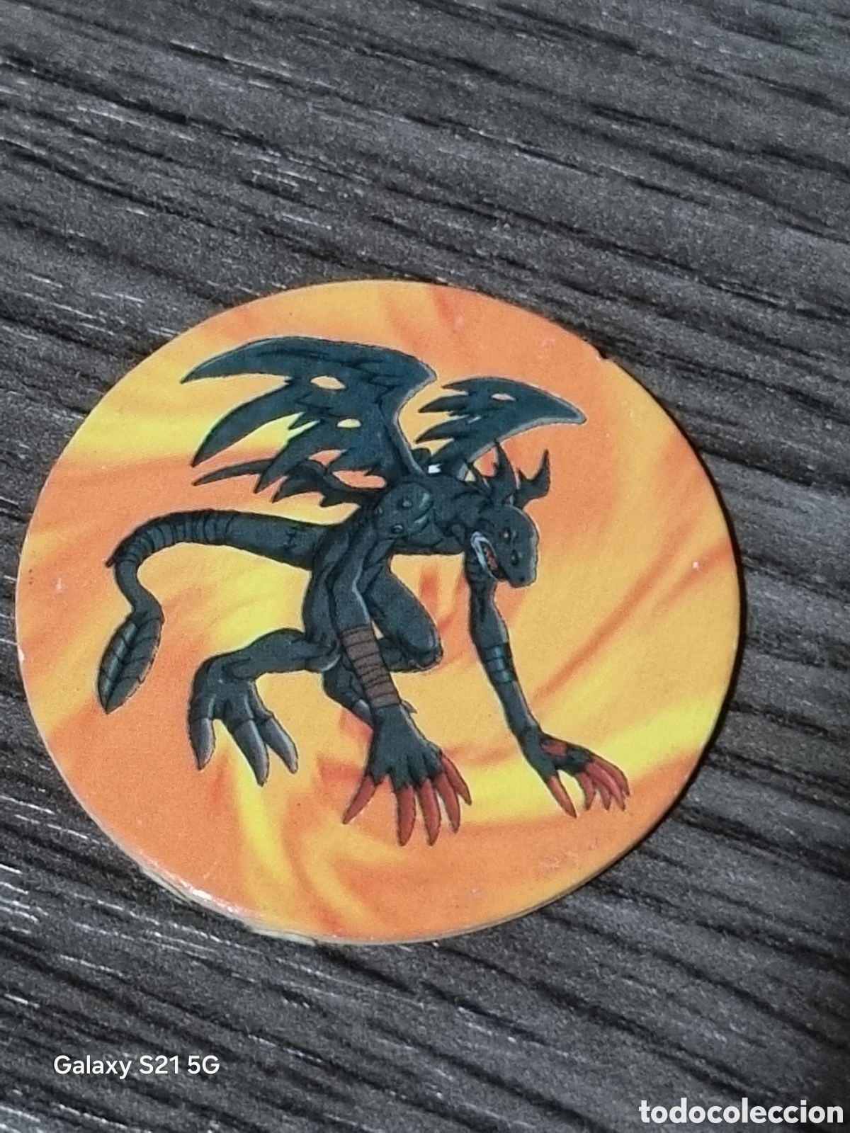 Coleccionismo cromos antiguos: 96 - DEVIDRAMON , TAZO DIGIMON - Foto 1