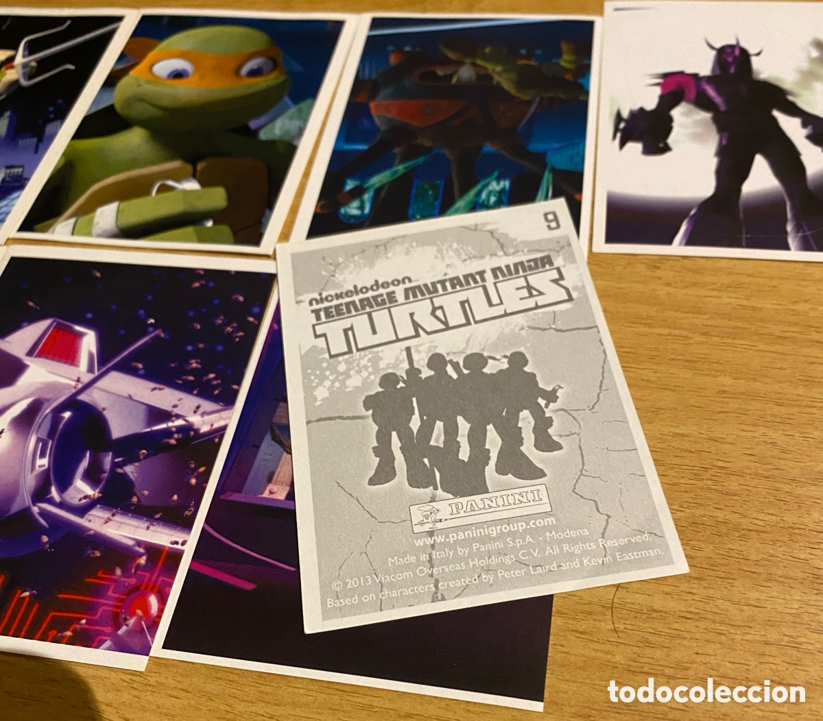 Coleccionismo cromos antiguos: Cromos Tortugas Ninja - Foto 1