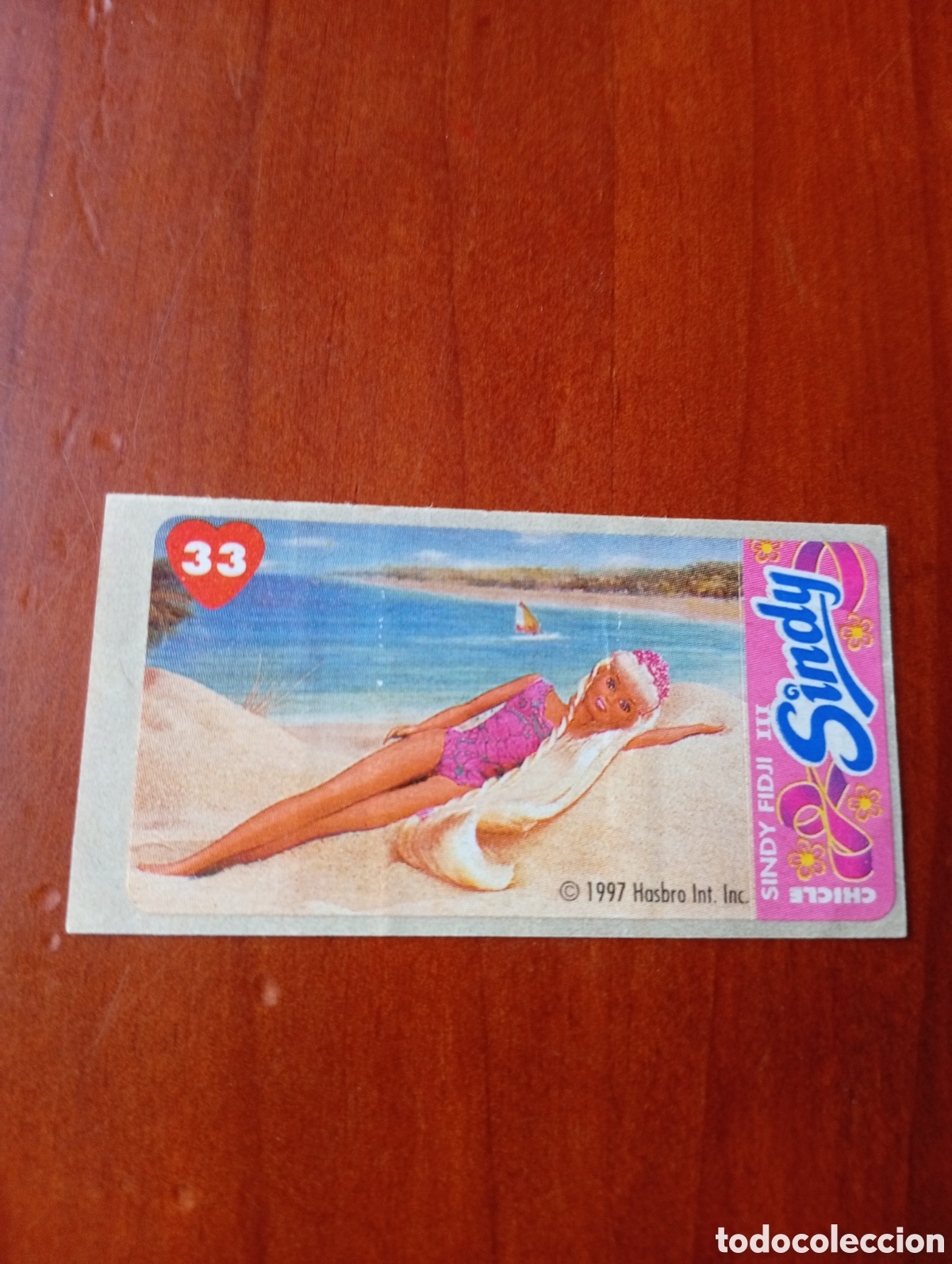 Coleccionismo cromos antiguos: CROMO CHICLE CHICLES MU&Ntilde;ECA SINDY HASBRO 1997 - Foto 1