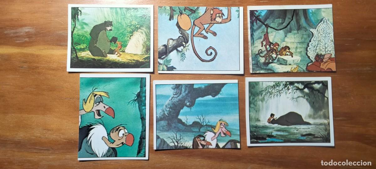 Coleccionismo cromos antiguos: 6 CROMOS DE LA COLECCI&Oacute;N EL LIBRO DE LA SELVA - PANINI - Foto 1