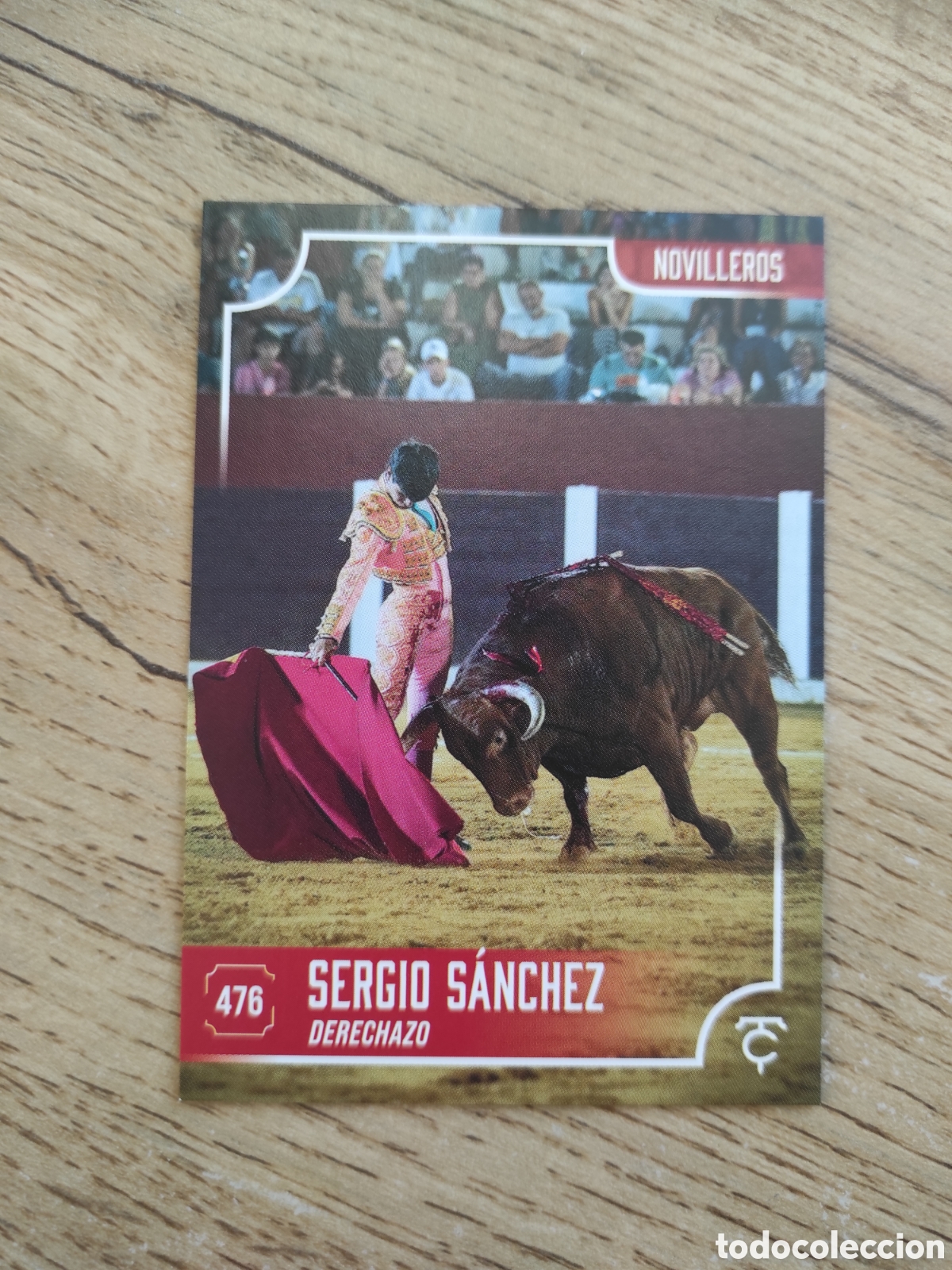 Coleccionismo cromos antiguos: Sergio Sanchez Taurocromos # 476 - Foto 1