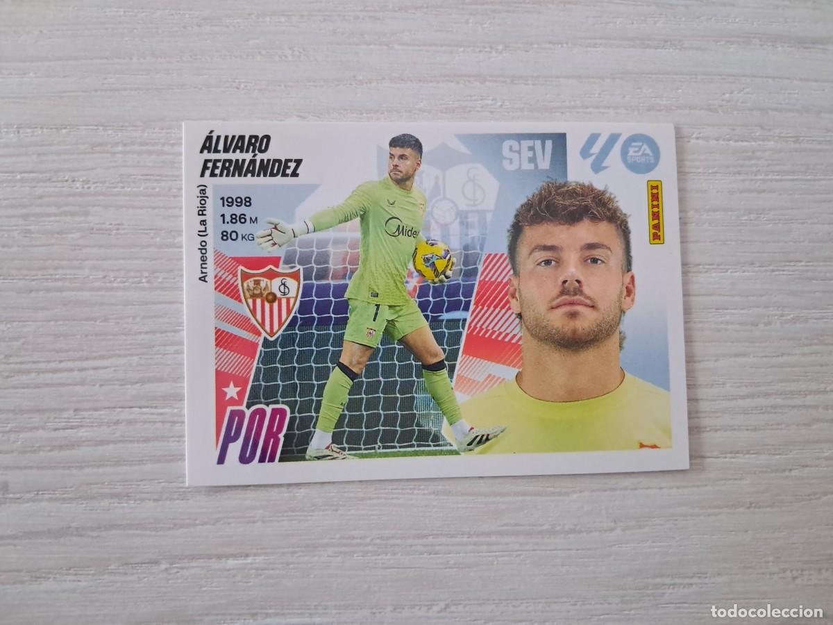 Coleccionismo Cromos antiguos: CROMO LIGA 2025 2026 colecciones este panini Sevilla n&ordm;4 &Aacute;lvaro Fern&aacute;ndez