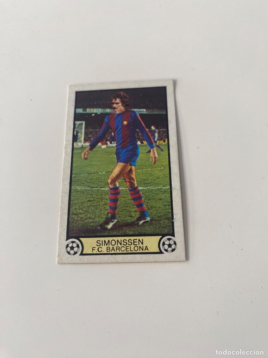 Coleccionismo cromos antiguos: Este 79-80 Simonssen despegado - Foto 1