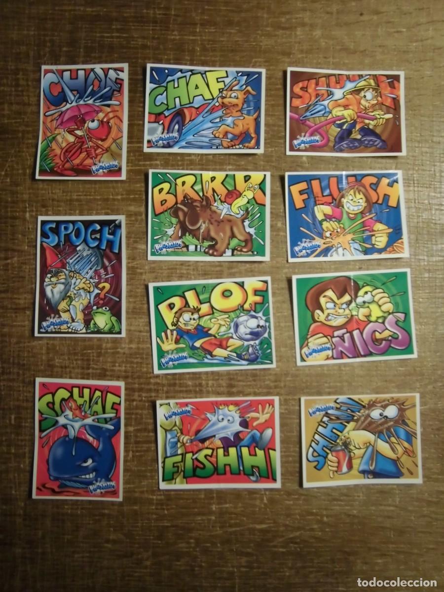 Coleccionismo cromos antiguos: COLECCI&Oacute;N INCOMPLETA 11 CROMOS SPLASH PHOSKITOS 1997 - Foto 1