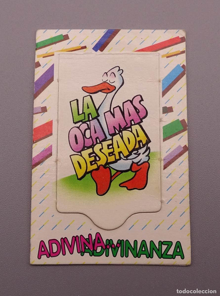 Collezionismo Figurine antiche: Cromo Adivinanzas - Bollycao - La oca mas deseada