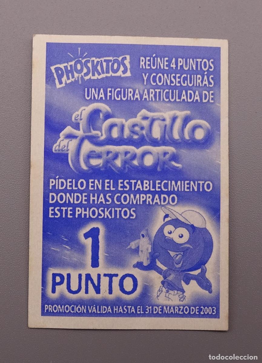 Coleccionismo cromos antiguos: Cromo El castillo del terror - Phoskitos - Dragon - Foto 2