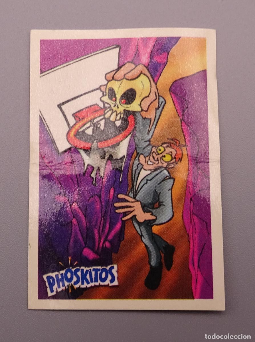 Coleccionismo cromos antiguos: Cromo El castillo del terror - Phoskitos - Baloncesto calavera - Foto 1