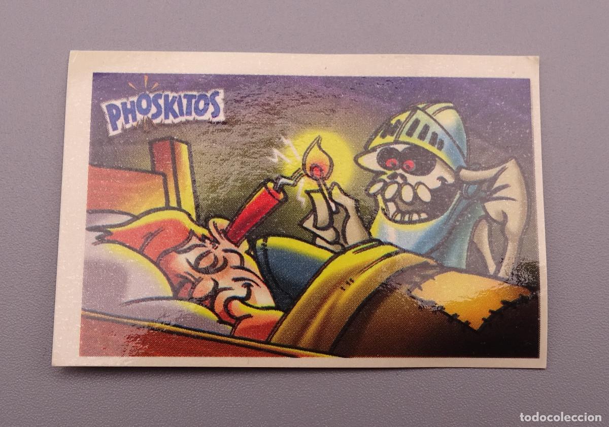 Coleccionismo cromos antiguos: Cromo El castillo del terror - Phoskitos - Petardo - Foto 1