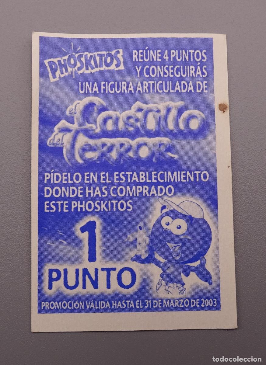 Coleccionismo cromos antiguos: Cromo El castillo del terror - Phoskitos - Petardo - Foto 2
