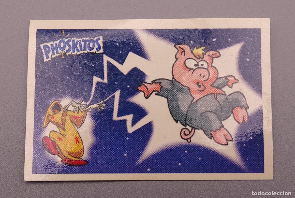 Coleccionismo cromos antiguos: Cromo El castillo del terror - Phoskitos - Cerdo - Foto 1