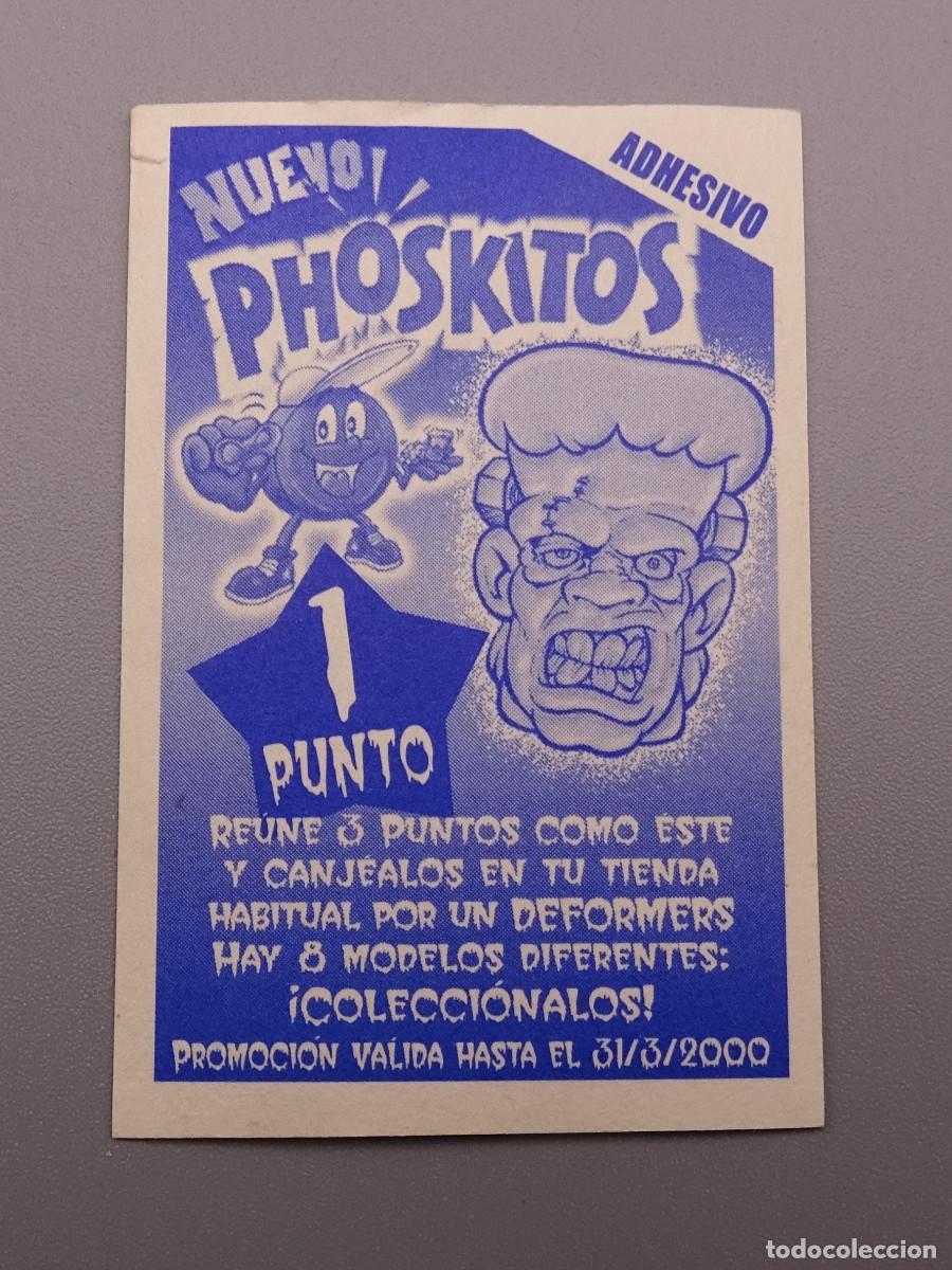 Coleccionismo cromos antiguos: Cromo Deformers - Phoskitos - Empotre - Foto 2