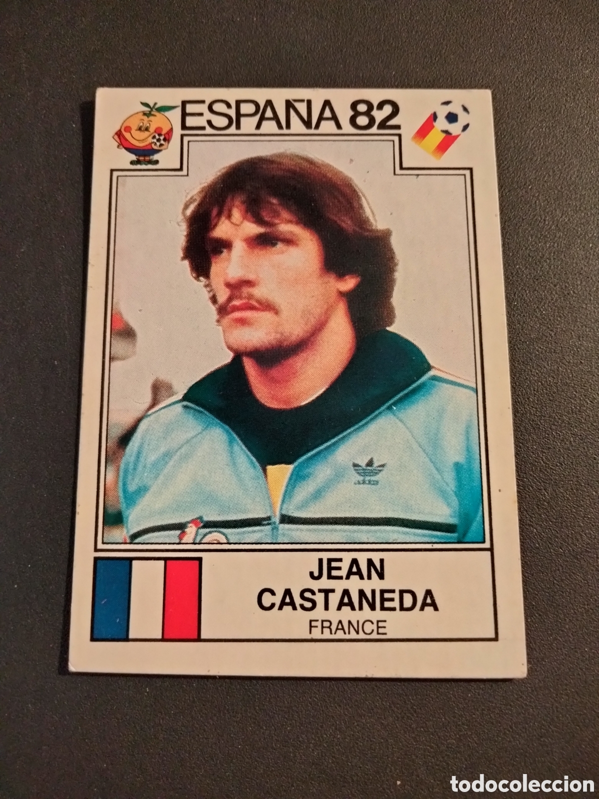 Coleccionismo Cromos antiguos: JEAN CASTANEDA # 276 FRANCIA MUNDIAL ESPA&Ntilde;A 1982 PANINI NUNCA PEGADO