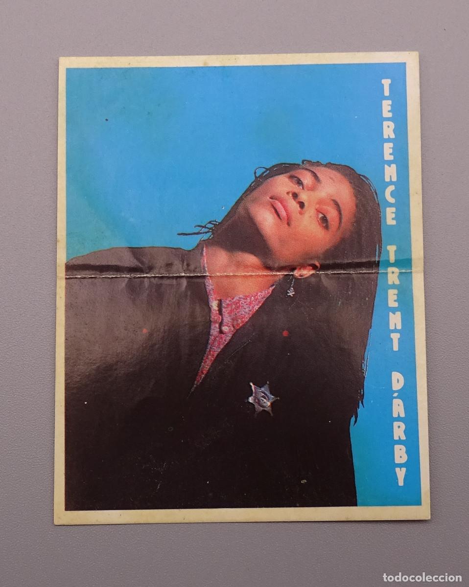 Coleccionismo Cromos antiguos: Cromo Pegate a las estrellas del Rock - Matutano Sonrics - Terence Trent D'Arby