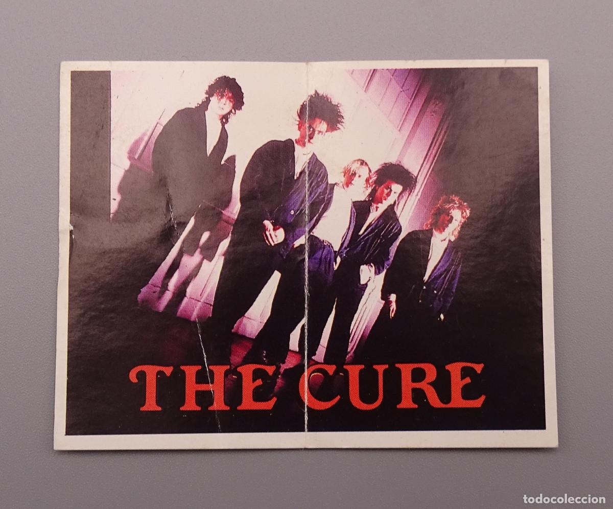 Coleccionismo Cromos antiguos: Cromo Pegate a las estrellas del Rock - Matutano Sonrics - The Cure