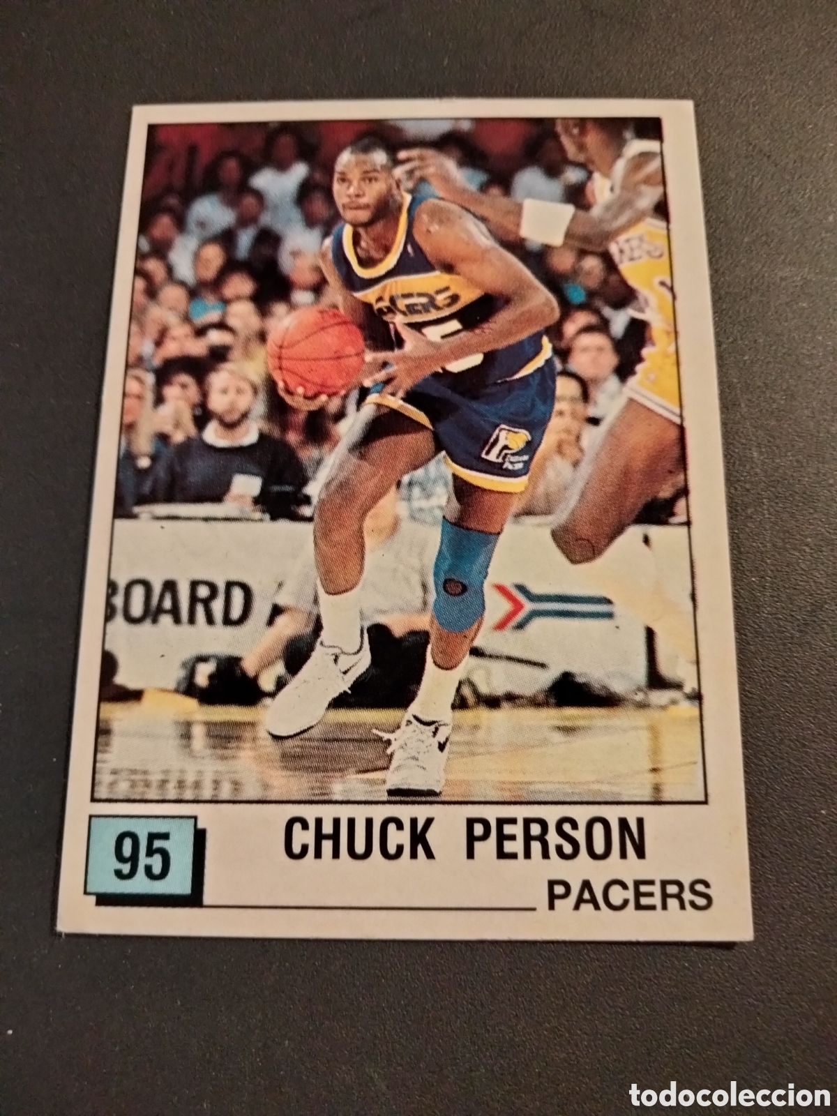 Colecionismo Cromos antigos: CHUCK PERSON # 95 INDIANA PACERS TEMPORADA 1989/1990 PANINI