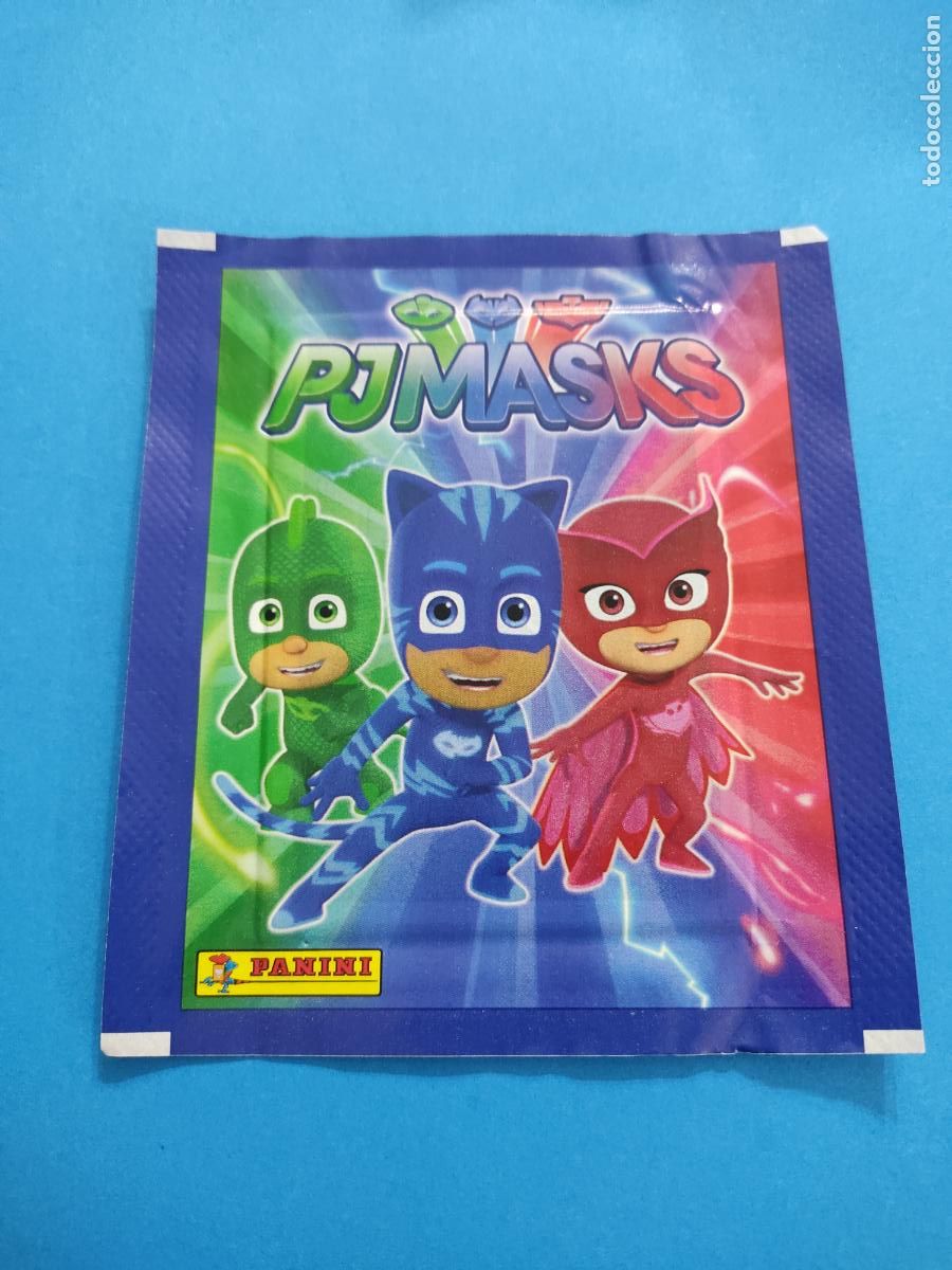 Coleccionismo cromos antiguos: SOBRE DE CROMOS SIN ABRIR DE PJMASKS DE PANINI